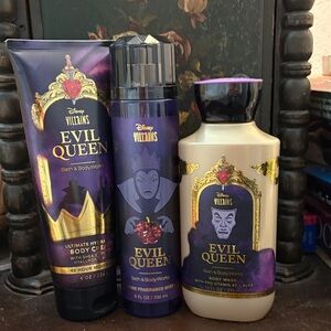 Bath & Body Works Evil Queen Body Wash Collection - Purple and Cream